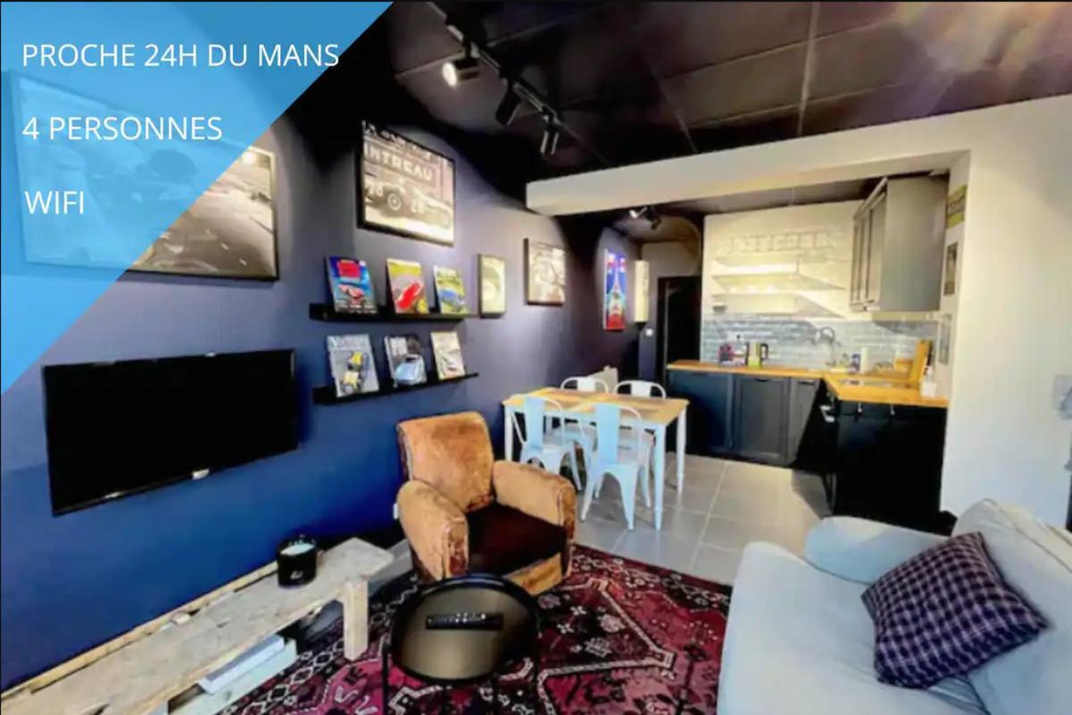 Grand T2 Chic Proche Circuit Tram Centre Ville Le Mans Exteriör bild